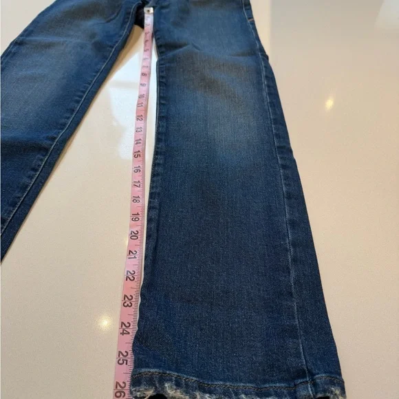 🆕 Good American Good Legs Dark Blue Straight Leg Jeans, Size 00-24